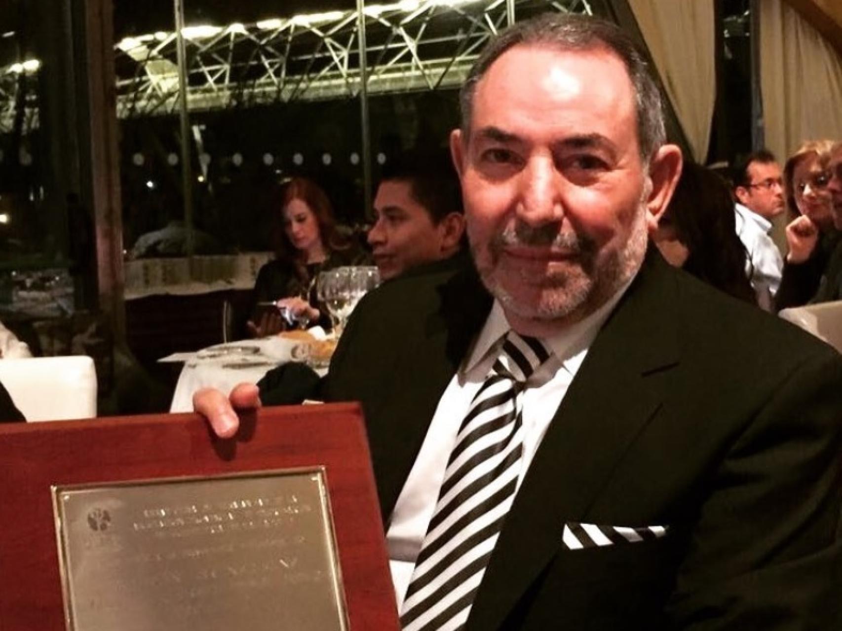 El propietario de La Parrilla de San Lorenzo, Agustín Lorenzo