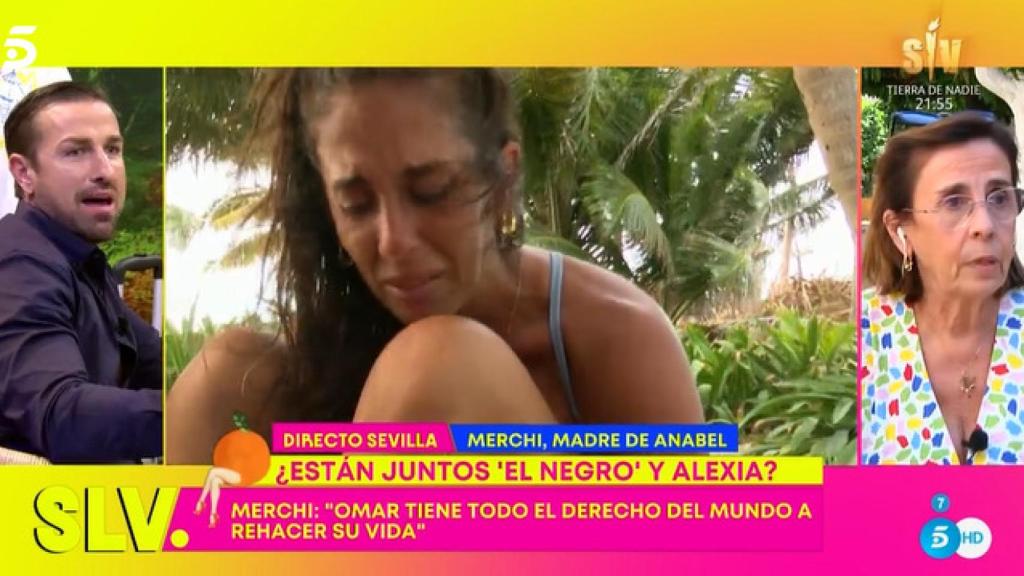 Rafa Mora y Mercedes Bernal, madre de Anabel Pantoja.