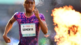 Caster Semenya, en una competición en 2017.