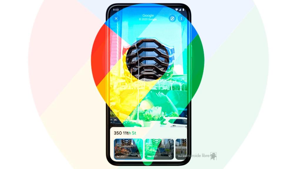 Viaja en el tiempo en Google Maps desde el móvil