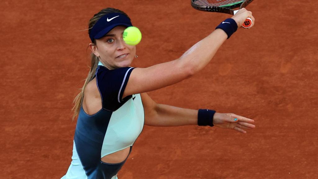 Paula Badosa, en Roland Garros 2022