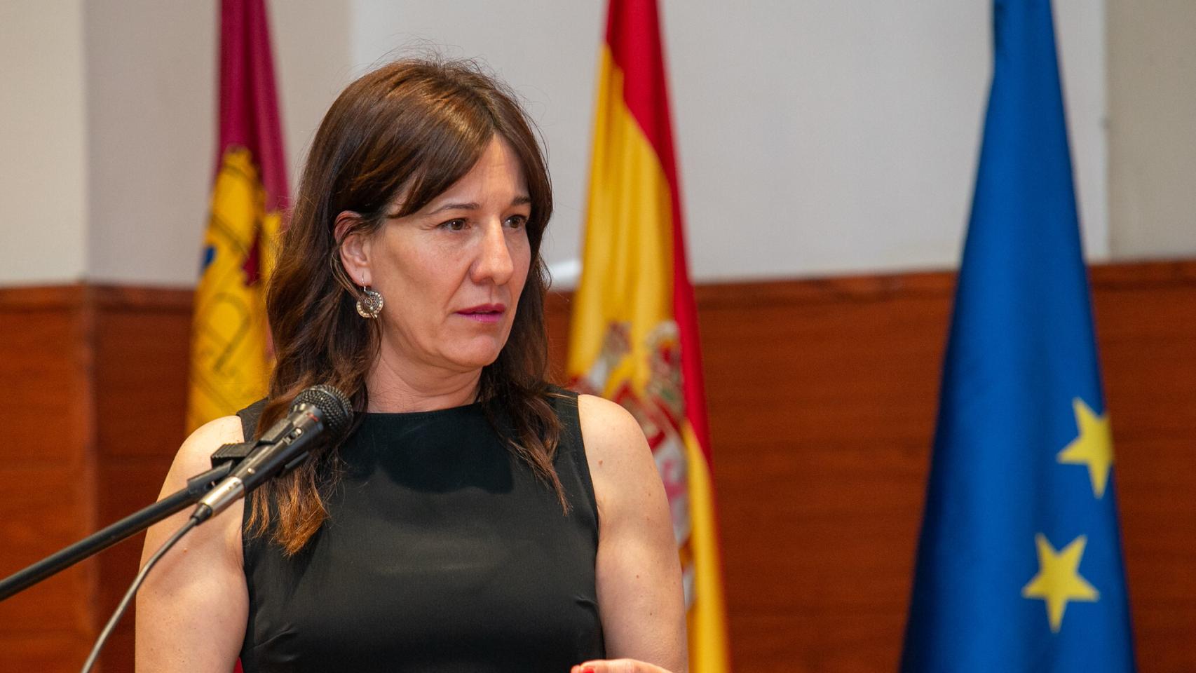 Blanca Fernández, portavoz del Gobierno de Castilla-La Mancha. Foto: JCCM.