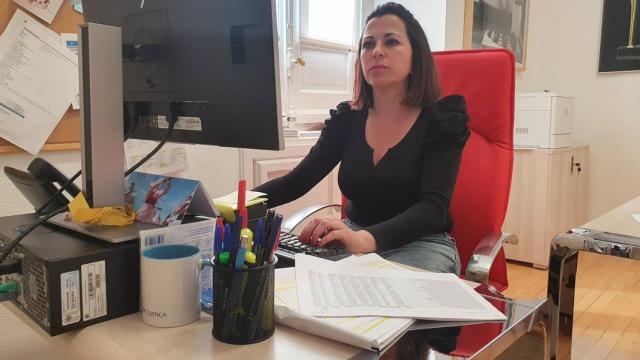 La vicepresidenta de la Diputación de Cuenca y diputada de Hacienda Nuria Illana.