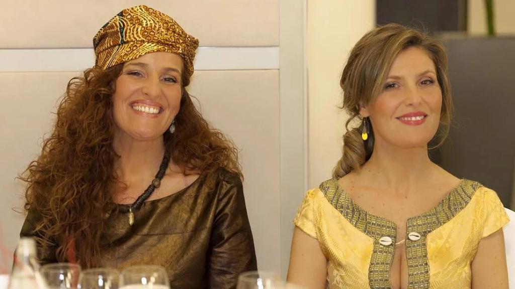 Las hermanas Laura (izda.) y Maica de la Carrera (dcha.).