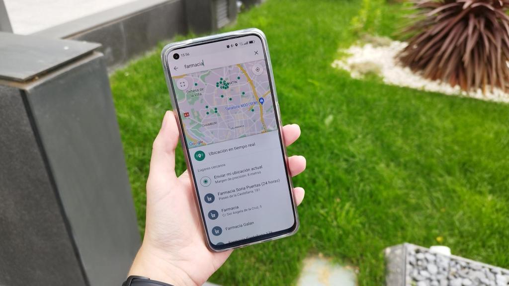 Buscar  direcciones en WhatsApp
