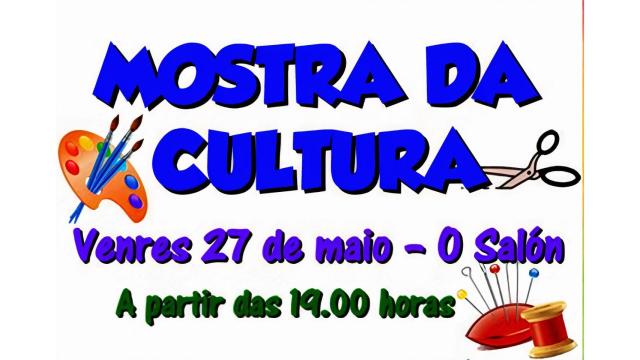 Cartel de la ‘Mostra da Cultura’.