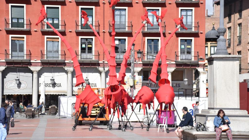 Espectáculo de 'Les Girafes' dentro del TAC