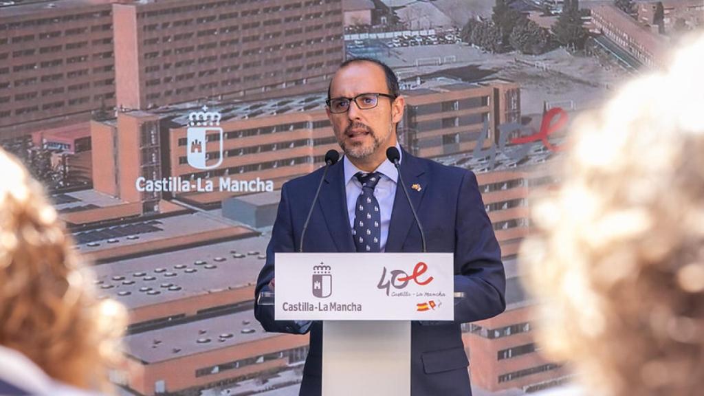 Pablo Bellido, presidente de las Cortes de Castilla-La Mancha.