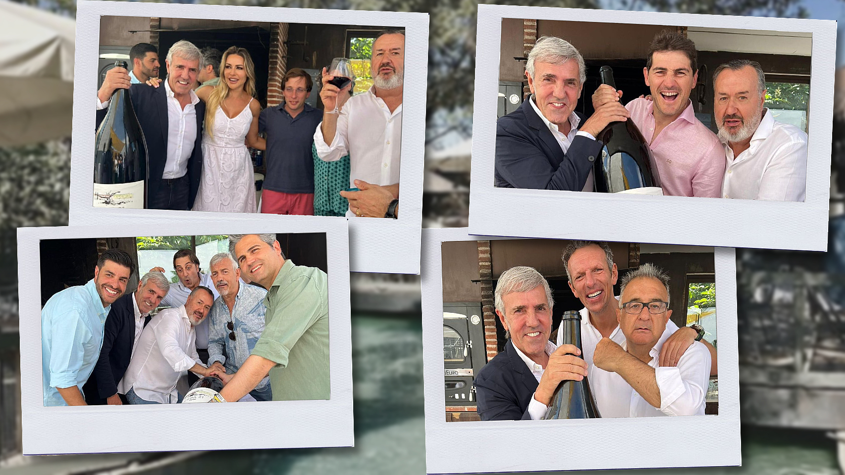 El anfitrión de la fiesta era el doctor Ángel Martín que cautivó a sus invitados vip con una barbacoa de lujo.