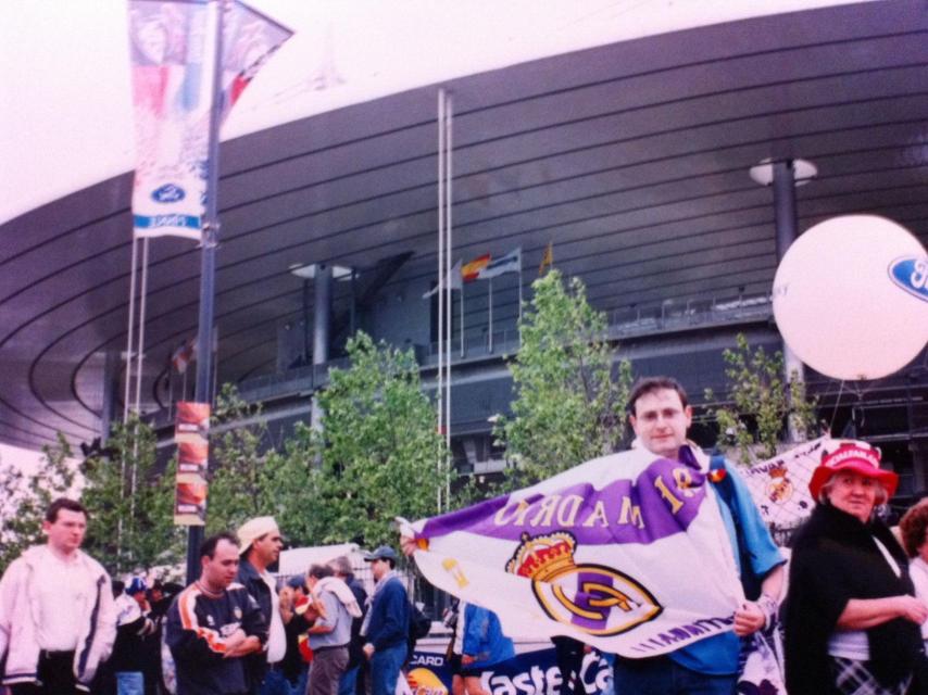 Luis Ignacio hace 22 años en la final de París de la Champions
