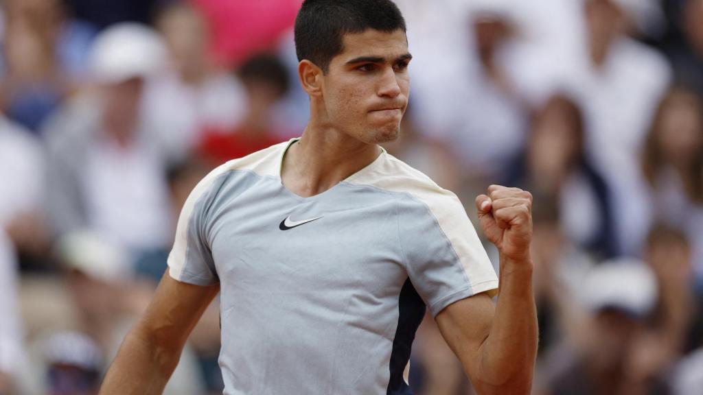 Carlos Alcaraz, en Roland Garros