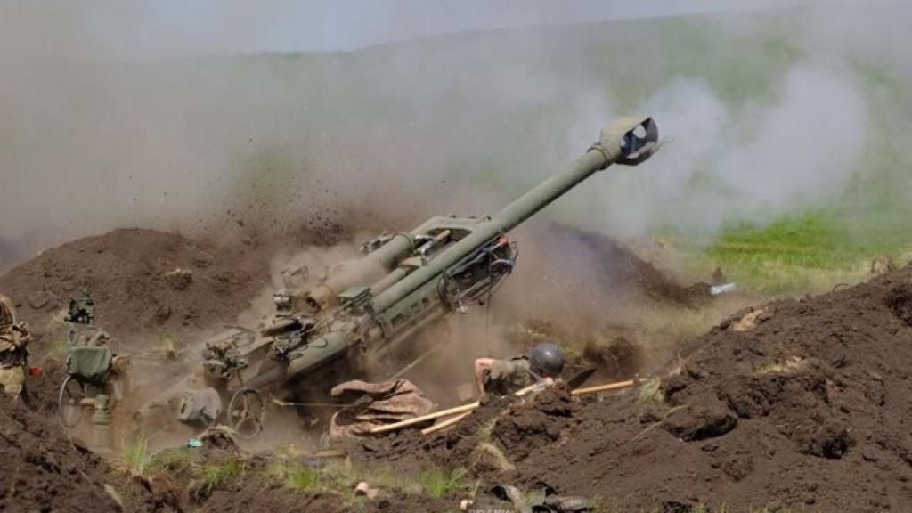 Obús estadounidense M777 de 155 mm. dotado de municiones de precisión con más de 30 km. de alcance.