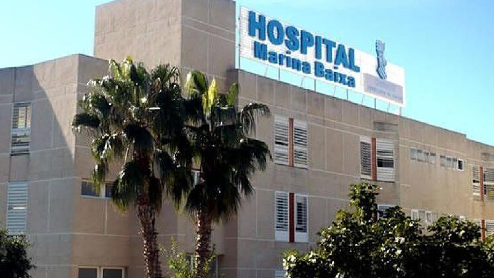El Hospital Marina Baixa, que da servicio a toda la comarca, en imagen de archivo.