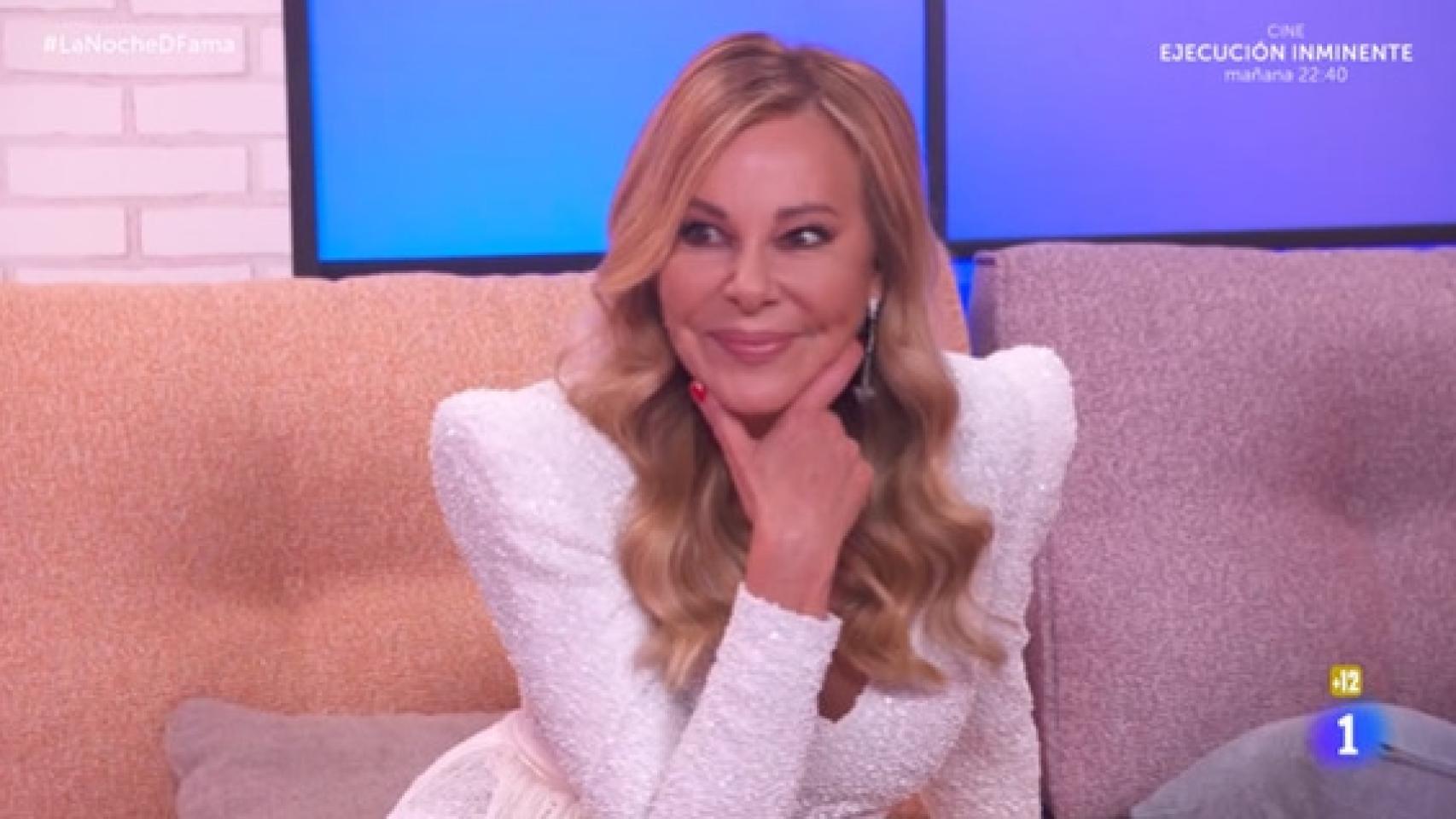 Ana Obregón, en 'La noche D'.