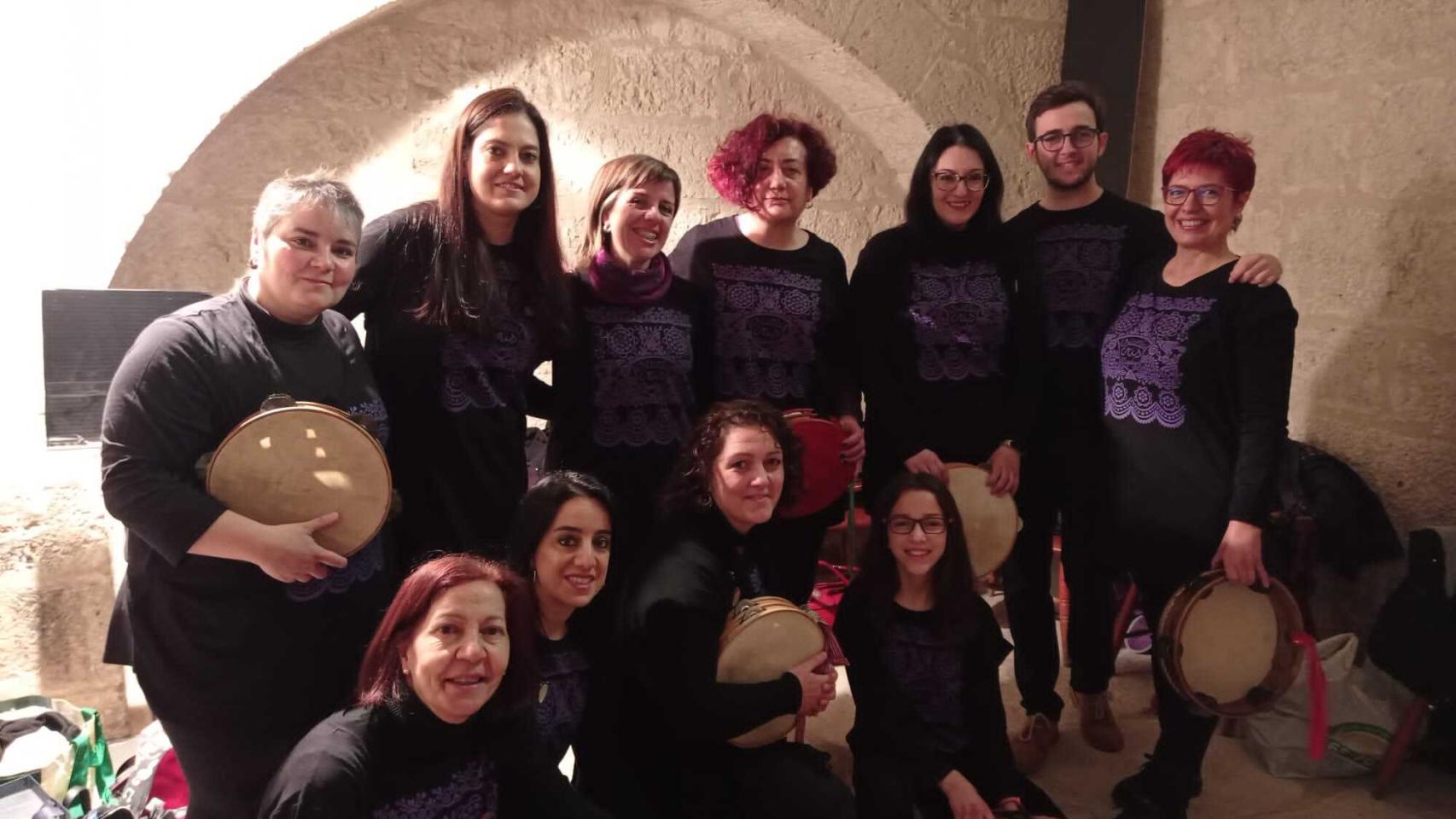 Encuentro de pandereteras en San Miguel del Arroyo
