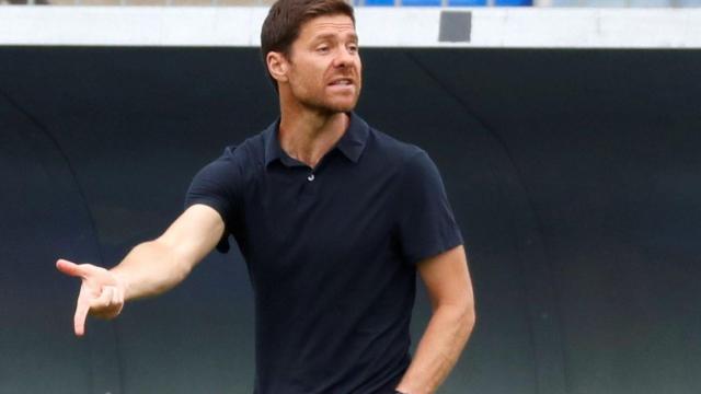 Xabi Alonso, en un partido del Sanse, filial de la Real Sociedad