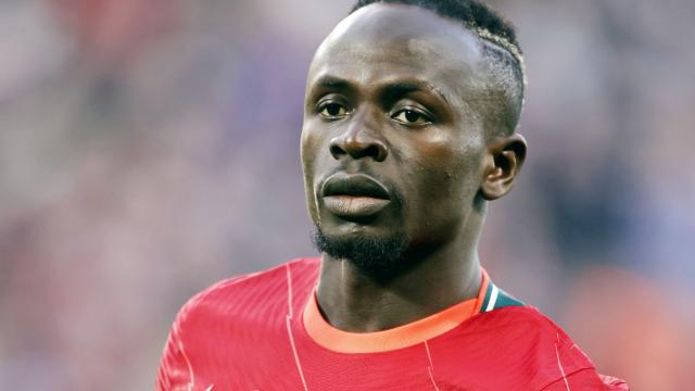 Sadio Mané, en un partido del Liverpool de la temporada 2021/2022