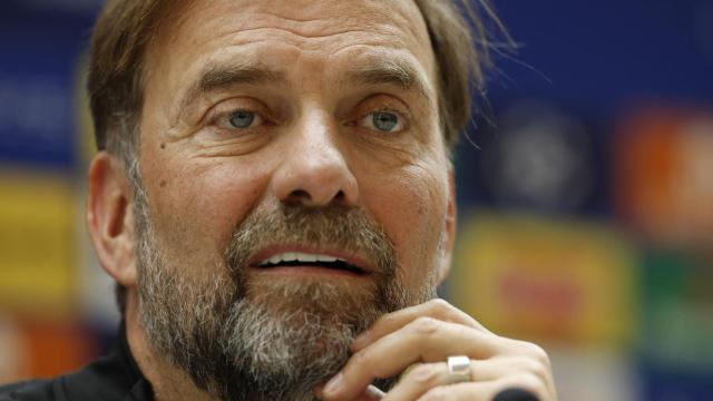 Jürgen Klopp en rueda de prensa