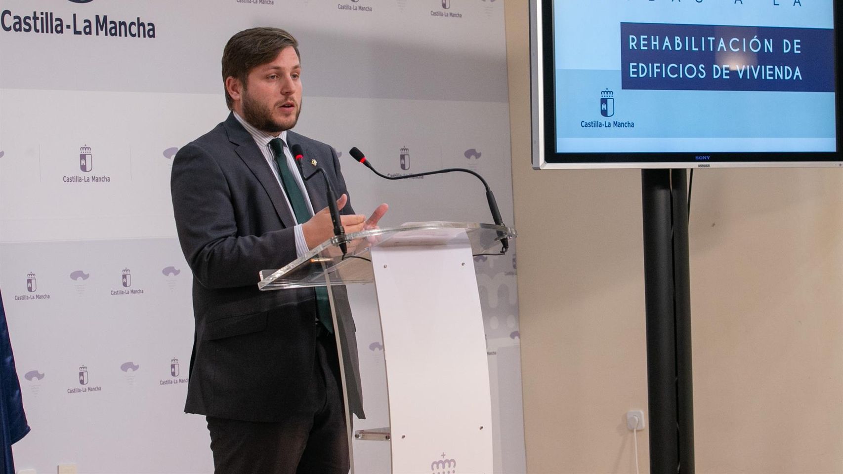 Nacho Hernando, consejero de Fomento de la Junta de Comunidades de Castilla-La Mancha.