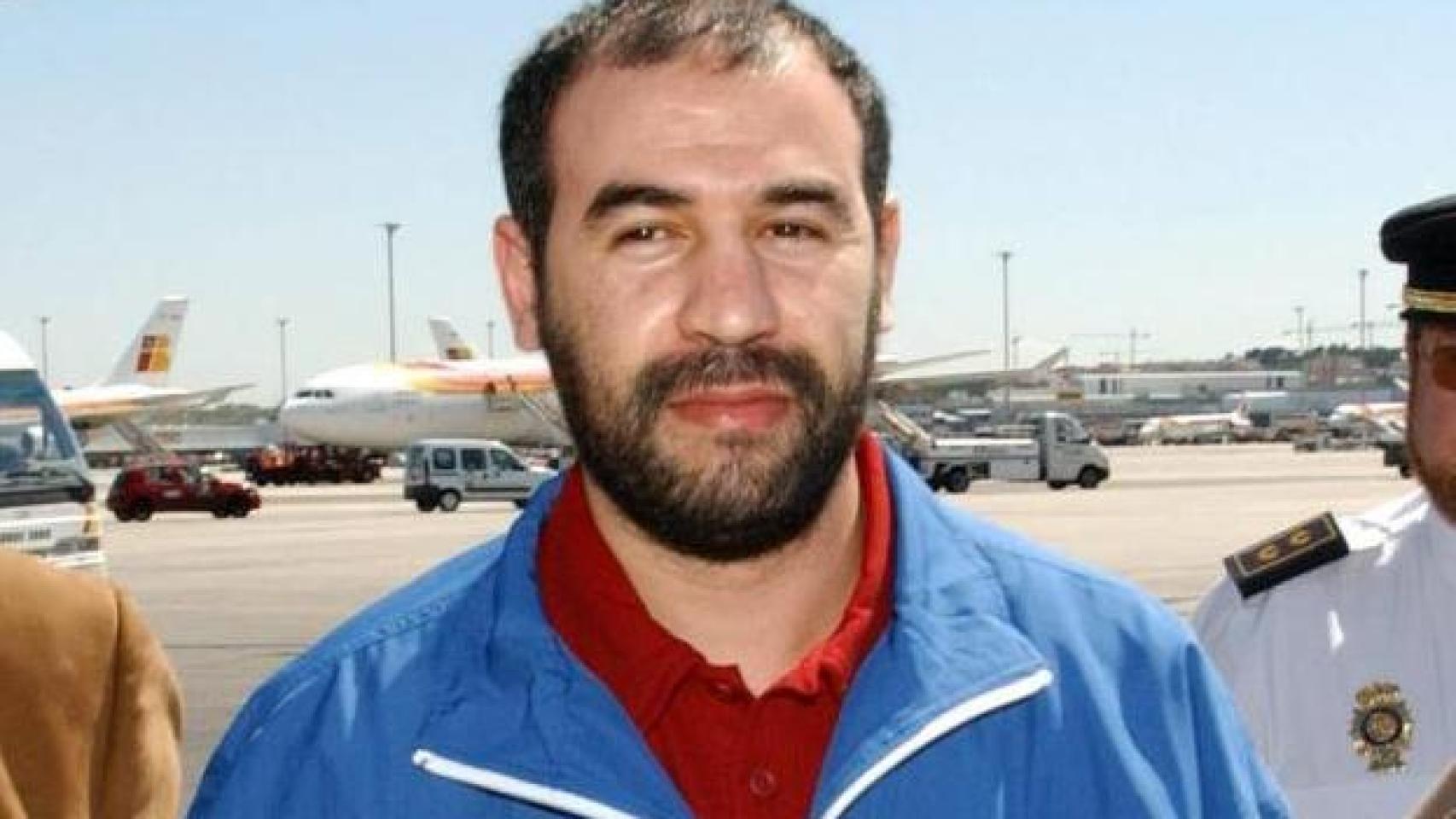 Abderrahmanen Tahiri, también conocido como Mohamed Achraf, en una imagen de 2005, cuando fue extraditado.