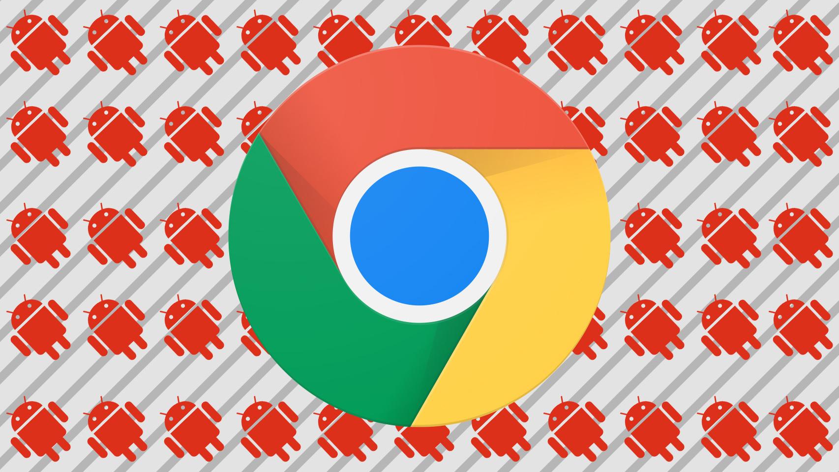 Google Chrome en un fotomontaje.