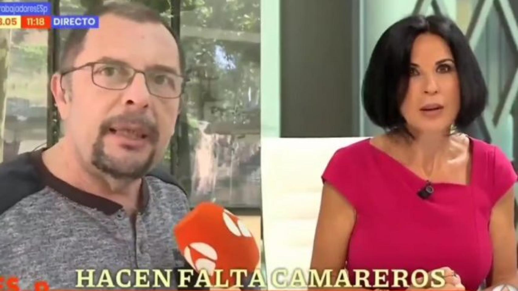 La entrevista a Manuel en Espejo Público.