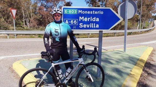 Pablo, el ciclista fallecido tras ser atropellado