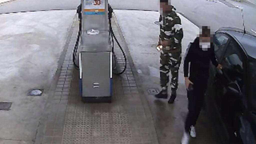Robo en la gasolinera