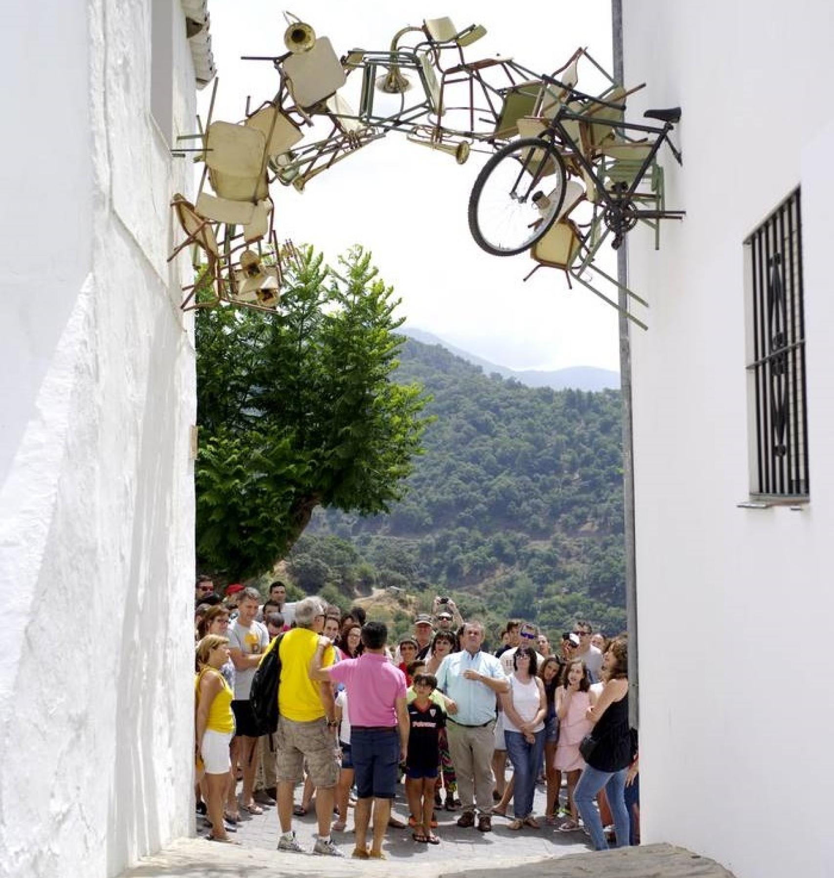 Sus calles son un museo al aire libre.