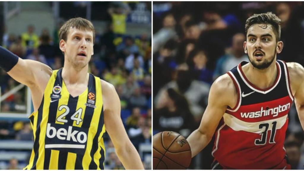 Jan Vesely y Tomas Satoransky