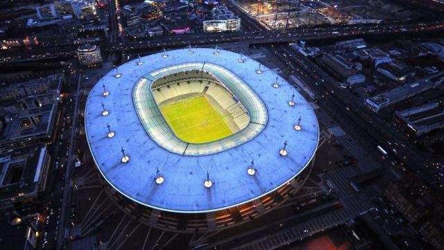 Vista aérea del Stade de France de París