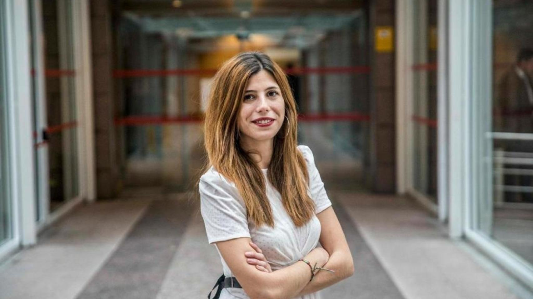 La coordinadora de Más Madrid y diputada en la Asamblea de Vallecas Loreto Arenillas.