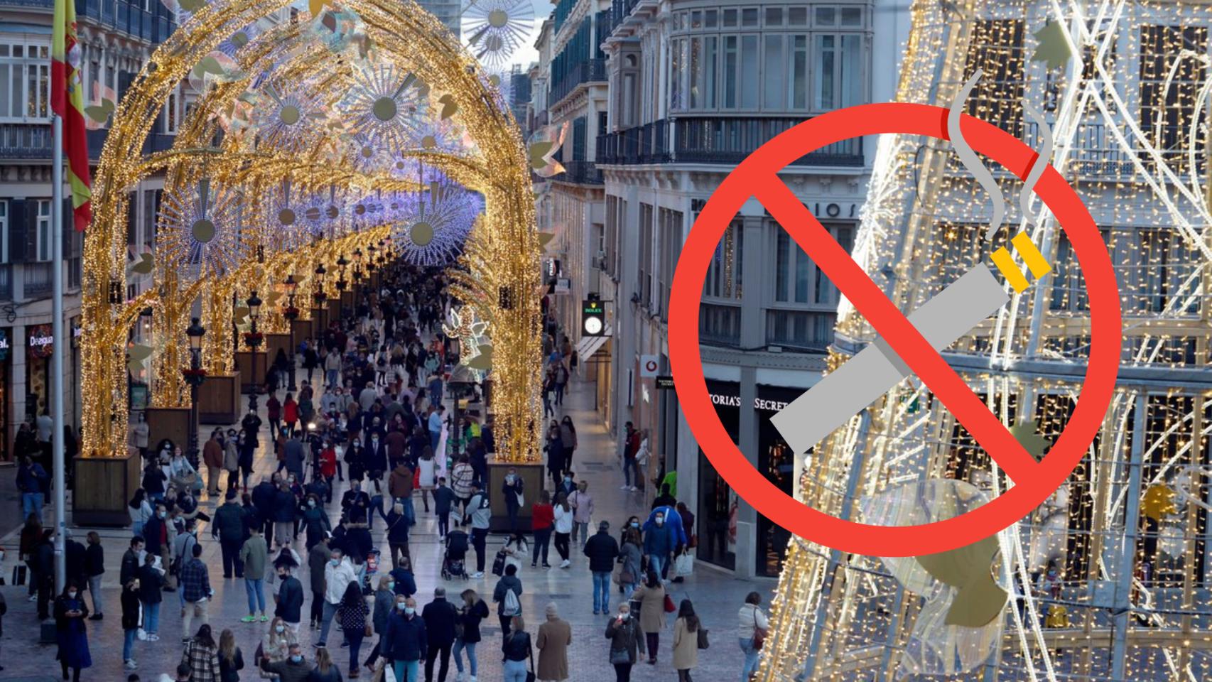 Calle Larios, ¿libre de humos?