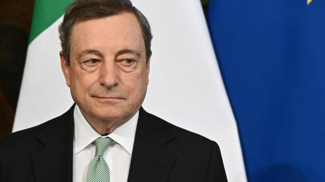 El primer ministro italiano, Mario Draghi.