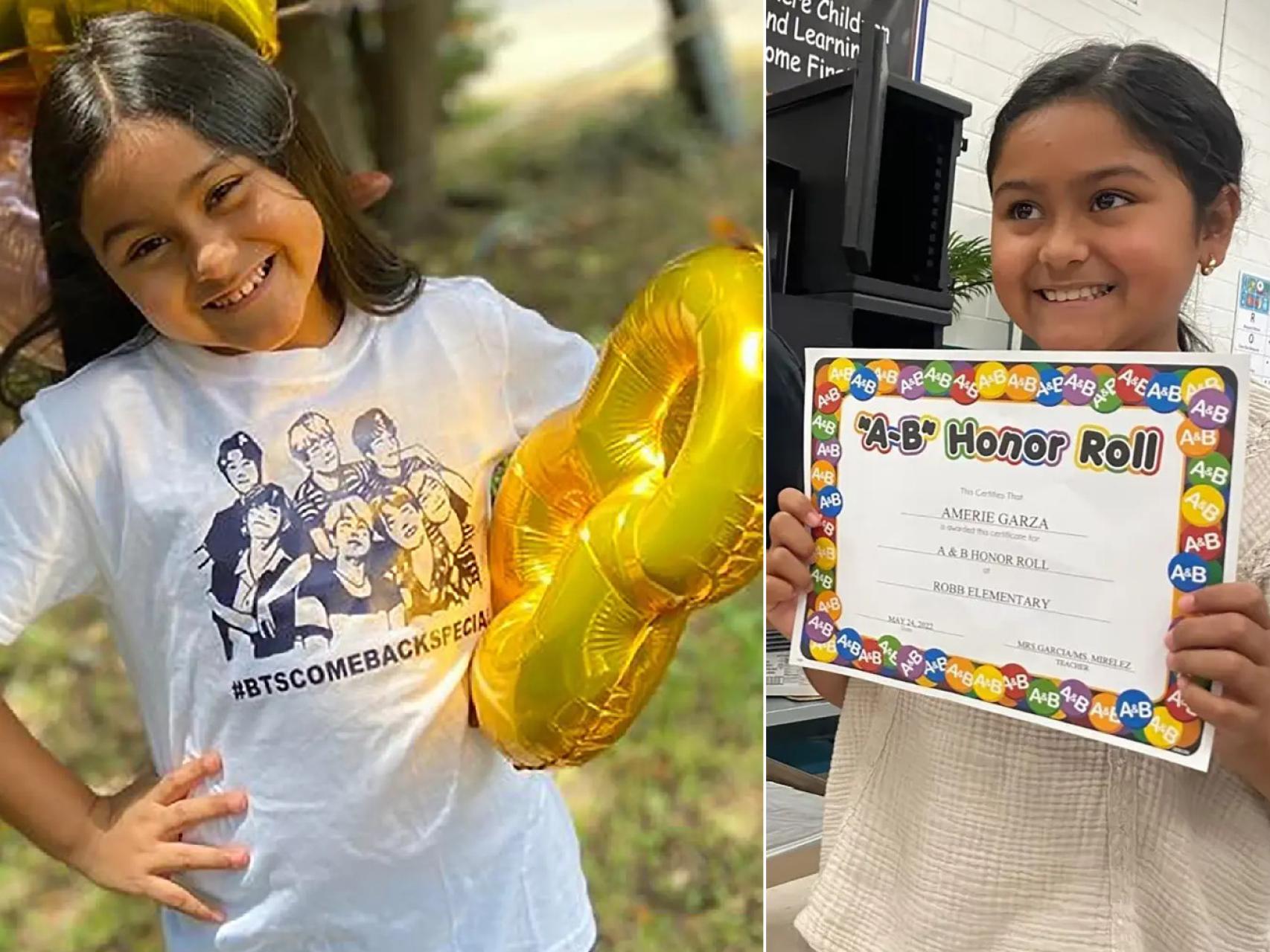 Amerie Jo Garza, de 10 años, una de las fallecidas en el tiroteo de Texas.