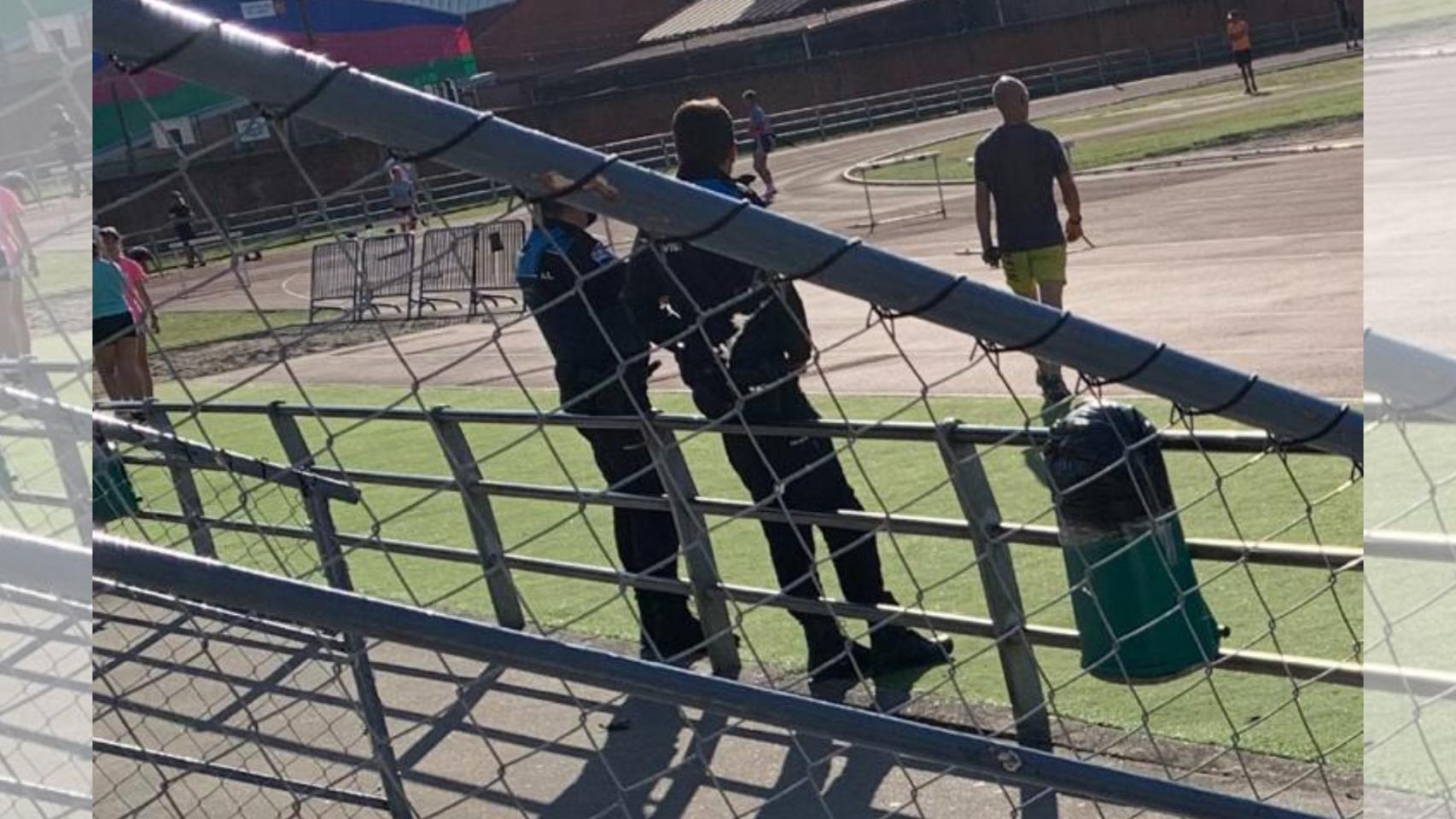 La Policía Local de Vigo entró el miércoles en Balaídos.