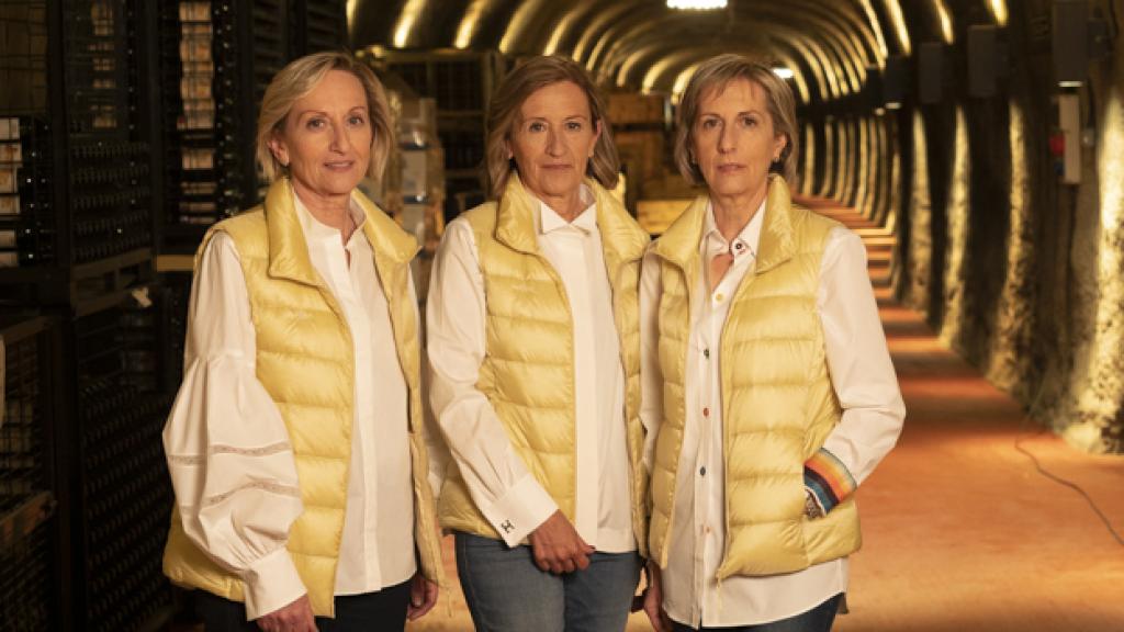 Olga, Lucía y Mari Cruz Fernández, segunda generación de la bodega Familia Fernández Rivera.