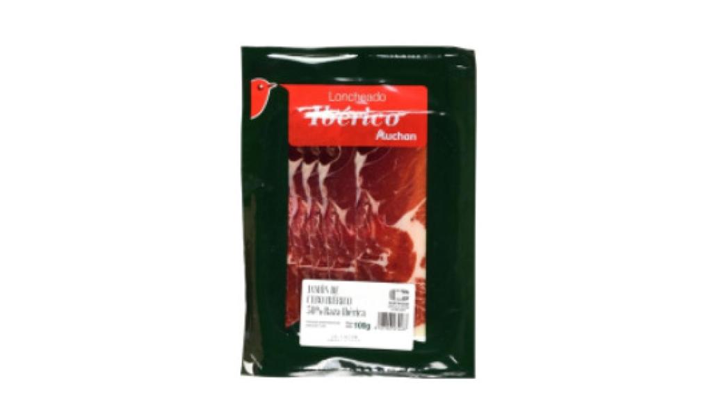 Jamón ibérico de Alcampo