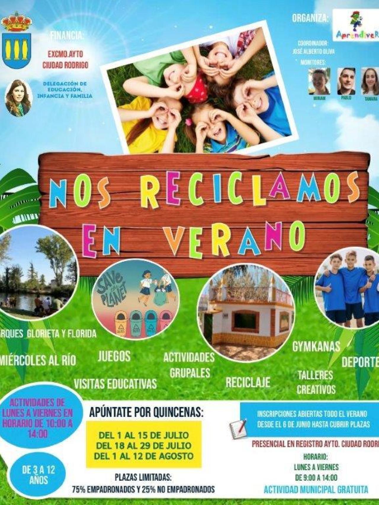 ESCUELA VERANO 2022 CARTEL ACTIVIDADES