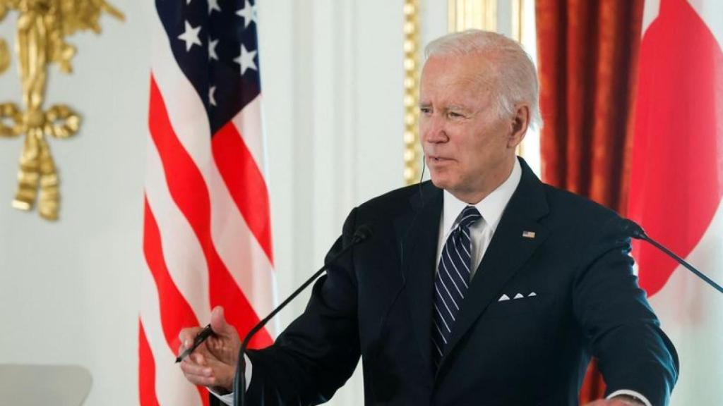 Joe Biden en Japón la semana pasada.