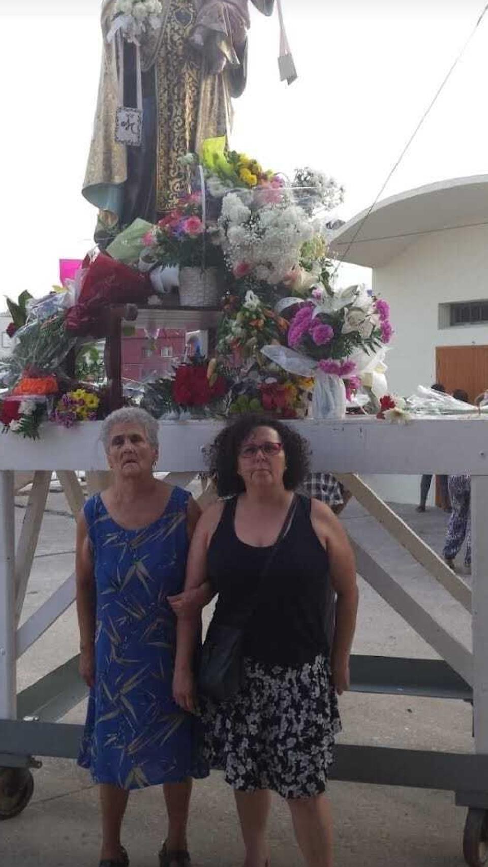 Enriqueta y su madre Carmen.