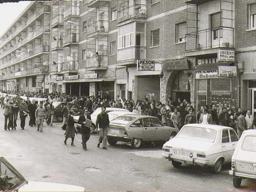 Ubicación del antiguo Cine Embajadores.