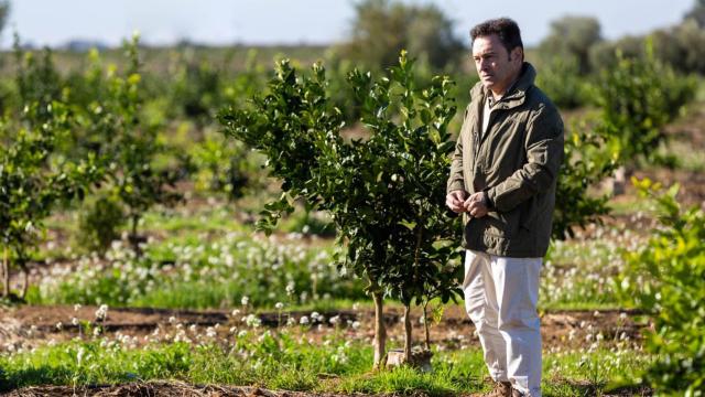 Luis Bolaños, CEO de Iberhanse-Naturgreen, en una de sus fincas