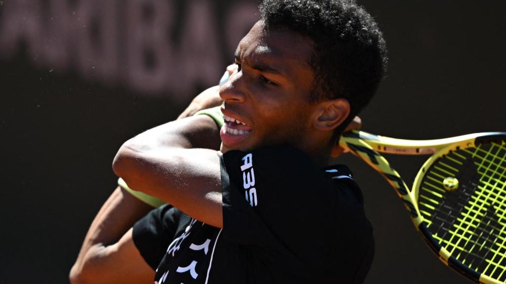 Felix Auger-Aliassime, en Roland Garros.