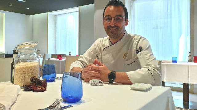 Javi Tortosa es el chef de la propuesta más exclusiva en las jornadas Alicante Ciudad del arroz.