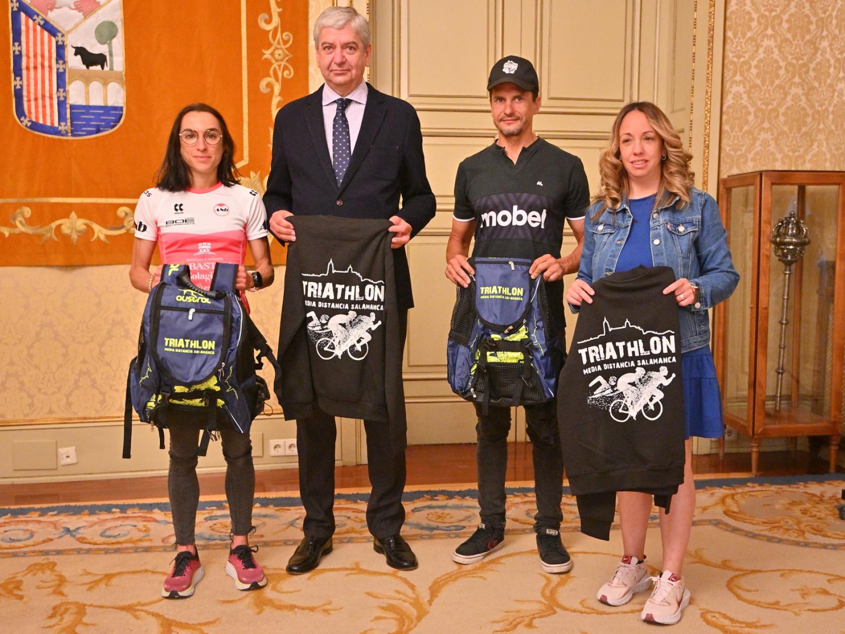 Presentación del VII Triatlón Media Distancia de Salamanca