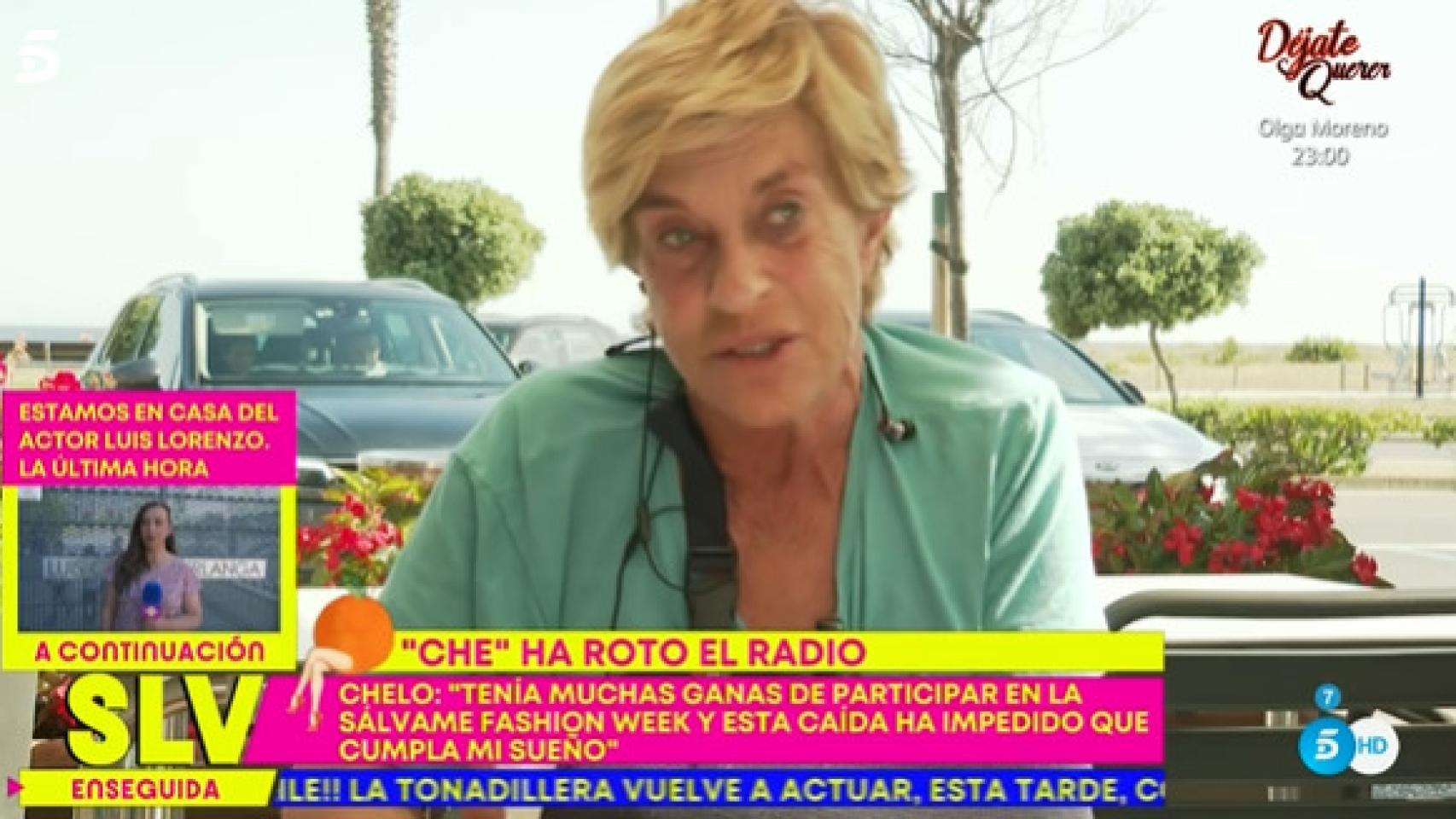 Chelo García-Cortés en 'Sálvame'.