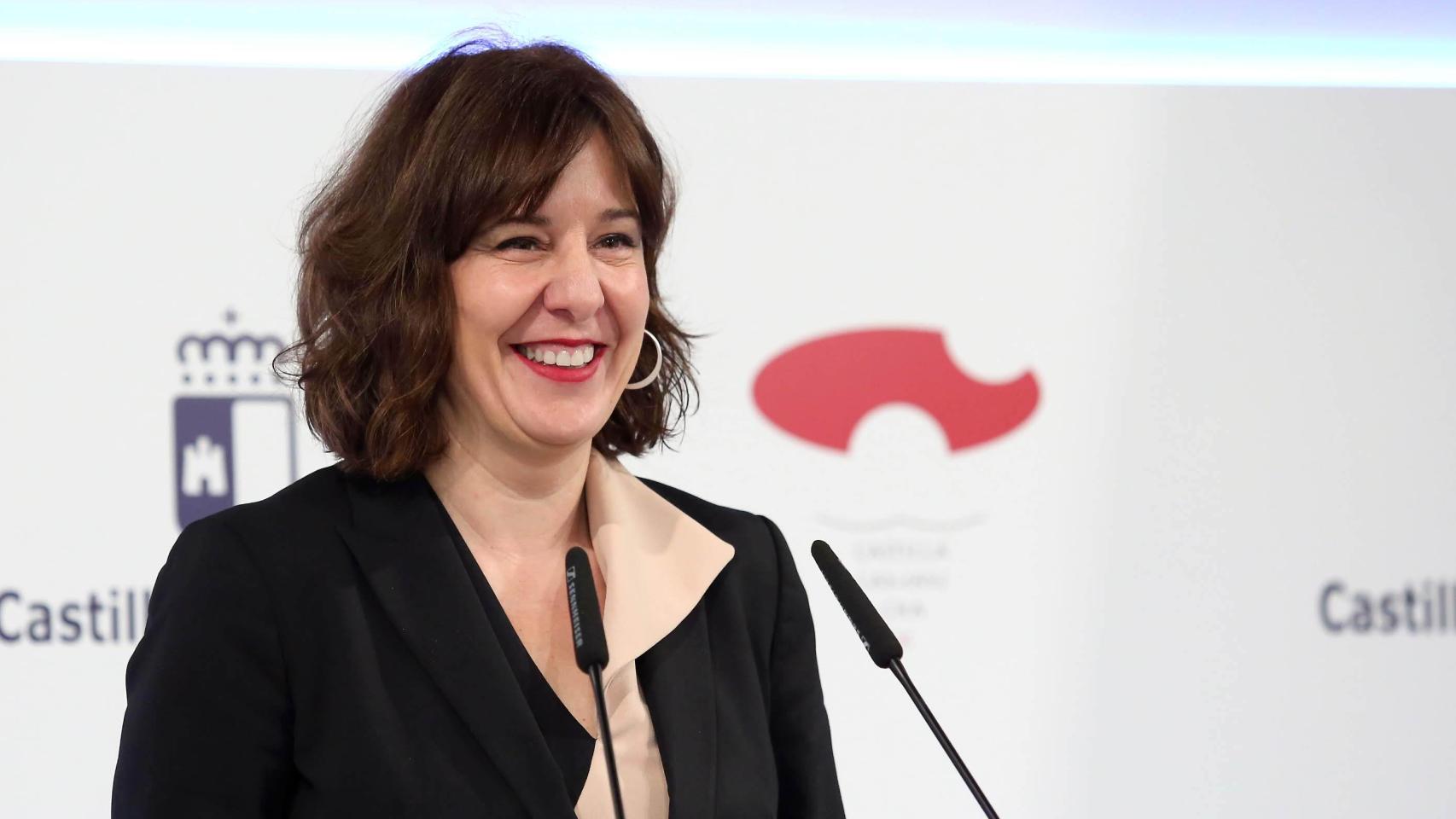 Blanca Fernández, portavoz del Gobierno de Castilla-La Mancha, en una imagen de archivo.