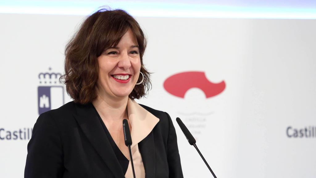 Blanca Fernández, portavoz del Gobierno de Castilla-La Mancha, en una imagen de archivo.