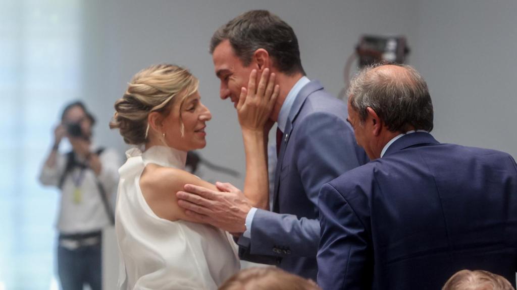 Yolanda Díaz y Pedro Sánchez.
